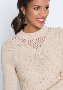Cable Knit Sweater Dress VENUS