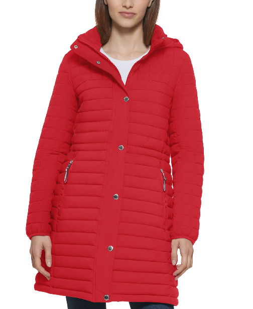 Tommy Hilfiger Hooded Stretch Anorak Packable