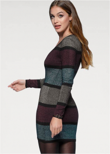 Striped Sweater Dress VENUS
