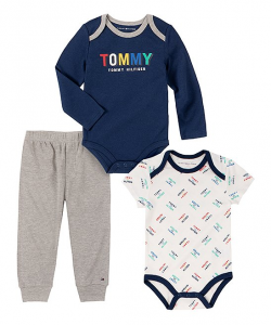 Tommy Hilfiger Bodysuit Set - Newborn & Infant  | 0 - 3 m, 12 m
