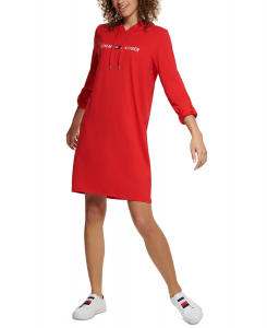 Tommy Hilfiger Hooded Sweatshirt Dress