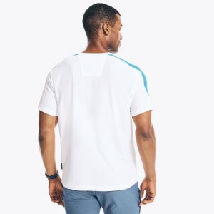 NAUTICA NAVTECH SUSTAINABLY CRAFTED PIECED T-SHIRT