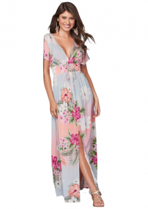 VENUS Floral Maxi Dress | S