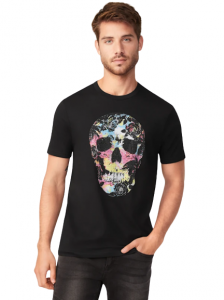 GUESS Rob Skull Graphic Tee
