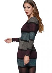 Striped Sweater Dress | XS, S
