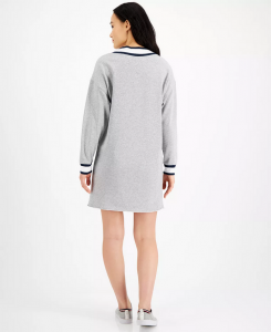 Tommy Hilfiger Contrast-Trim Sweatshirt Dress
