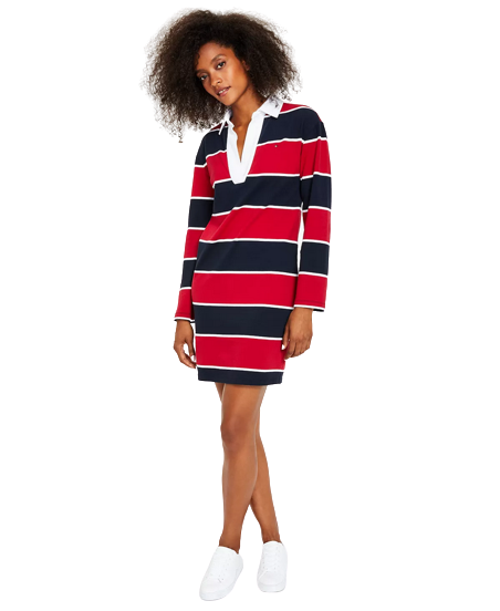Tommy Hilfiger Rugby Collared Dress
