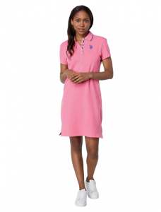 U.S. Polo Assn. Solid Polo Dress | M, L, XL