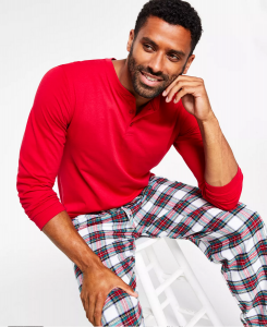 Family Pajamas Matching Mens Mix It Stewart Plaid Family Pajama Set  | M