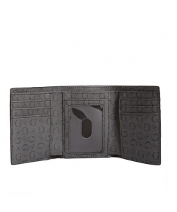 GUESS Logo Trifold Wallet