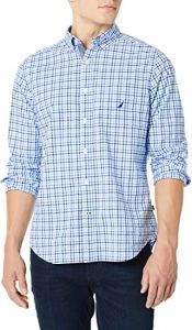 NAUTICA CLASSIC FIT WRINKLE-RESISTANT WEAR TO WORK | L