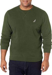 NAUTICA Basic Crew Neck Fleece Sweatshirt | S, M, L, XL, XXL