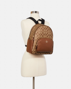 COACH Court Backpack In Signature Canvas