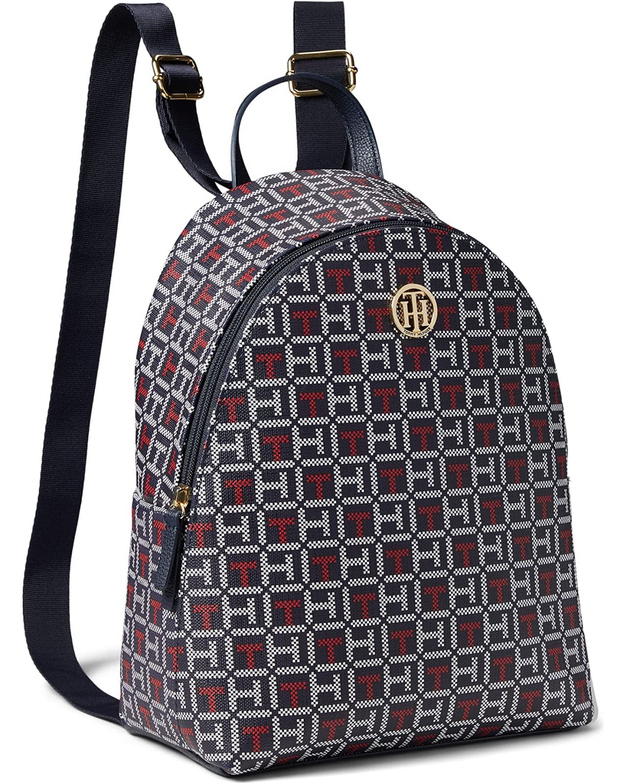 Tommy Hilfiger Cece II Small Dome Backpack Coated Square Monogram