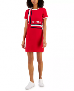 Tommy Hilfiger Signature-Stripe Dress | S