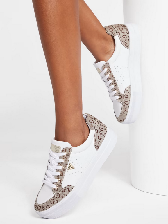 GUESS Pipere Platform Low-Top Sneakers
