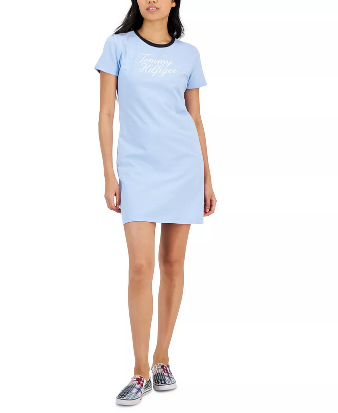 Tommy Hilfiger Women's Graphic T-Shirt Dress
