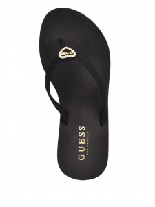 GUESS Sans Heart Logo Wedge Sandals