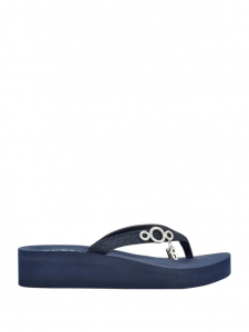 GUESS Marts Dangle Charm Platform Wedge Sandals