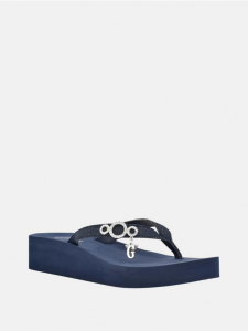 GUESS Marts Dangle Charm Platform Wedge Sandals | 36,5, 37,5, 40