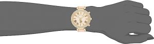 U.S. Polo Assn. Women's USC40063 Gold-Tone and Pink Bracelet Watch