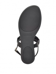 GUESS Chain-Link T-Strap Sandals