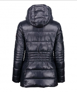 Tommy Hilfiger Womens Fitted Hooded Puffer Jacket