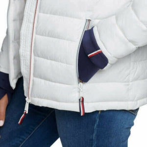 Tommy Hilfiger Womens Packable Hooded Puffer Jacket BLACK FRIDAY