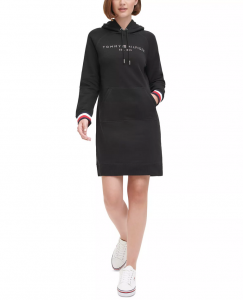 Tommy Hilfiger Women's Raglan-Sleeve Hoodie Dress  | XS, S, M, L, XL, XXL