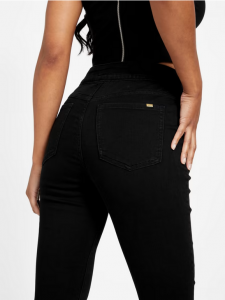 GUESS Eco Salome High-Rise Chain Skinny Jeans