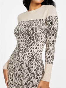 GUESS Muna Logo Sweater Dress