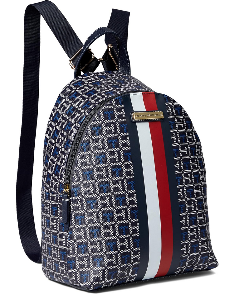 Tommy Hilfiger Ainsley II Smalldome Backpack Coated Square Monogram