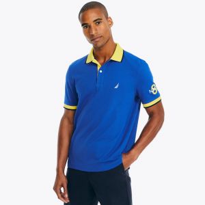 NAUTICA Sustainably crafted classic fit deck polo | S, M, L, XL, XXL