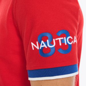 NAUTICA Sustainably crafted classic fit deck polo