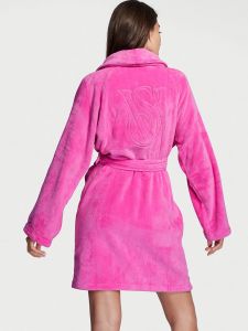 Victoria's Secret Short Cozy Robe pink | M/L, XL/XXL