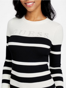 GUESS Luna Sweater Striped Dress