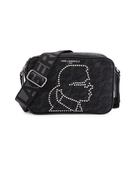 Karl Lagerfeld Handbag KLWBSAKCPMK black/black Saffiano Karl & Choupette -  B2B wholesaler.hurtel.com