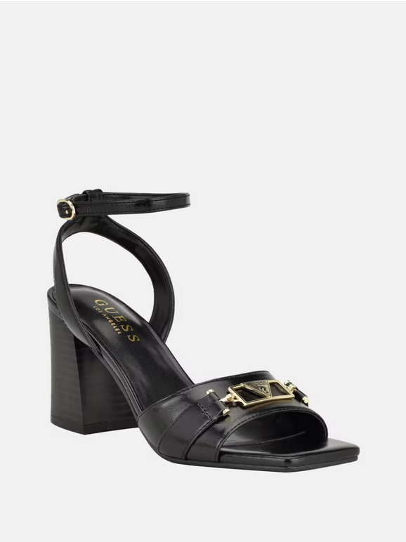 GUESS Canby Ankle Strap Block Heels