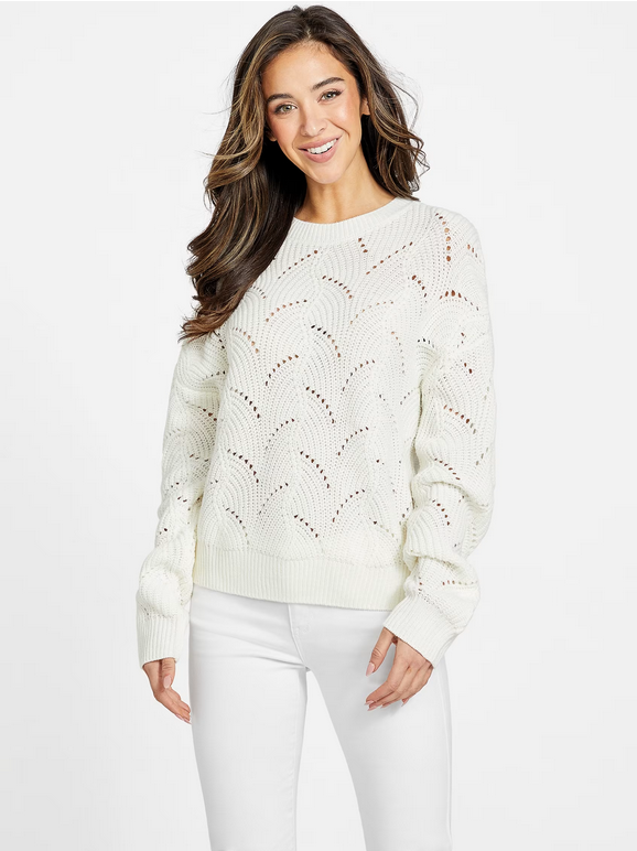 GUESS Isabel Pointelle Sweater