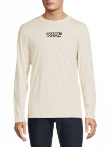 KARL LAGERFELD Long Sleeve Logo T Shirt | S, M, L, XL, XXL