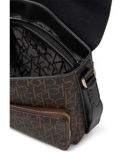 Calvin Klein Zenya Signature Shoulder Bag