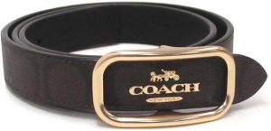 COACH Morgan Rectangle Buckle Belt | M