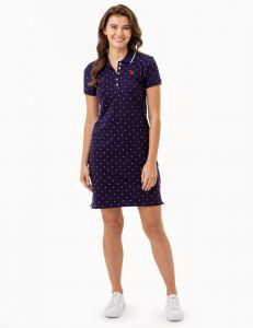 U.S. Polo Assn. Dot Polo Dress | S, M, L, XL