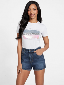 GUESS  Ferny Embellished Tee | XS, S, M, L, XL