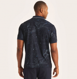 NAUTICA Navtech Sustainably Crafted Classic Fit Printed Polo