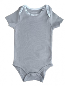 Calvin Klein Organic Baby Essentials Bodysuit | 0 - 3 m, 3 - 6 m, 6 - 9  m, 12 m, 18 m