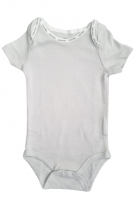 Calvin Klein Organic Baby Essentials Bodysuit | 0 - 3 m, 3 - 6 m, 6 - 9  m, 12 m, 18 m