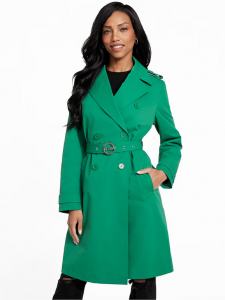 GUESS Ally Double-Breasted Trench | XS, S, M, L, XL