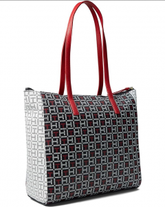 Tommy Hilfiger Laura II Tote Coated Square Monogram