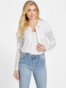 GUESS Terry Lace Jacket | XS, S, M, L, XL
